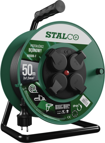 Przedłużacz bębnowy Stalco Garden 50 mb.jpg
