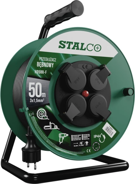 Przedłużacz bębnowy Stalco Garden 50 mb.jpg