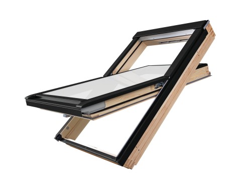 Okno dachowe obrotowe z nawiewnikiem Fakro GreenView drewniane FTP-V U41 BPMX.jpg