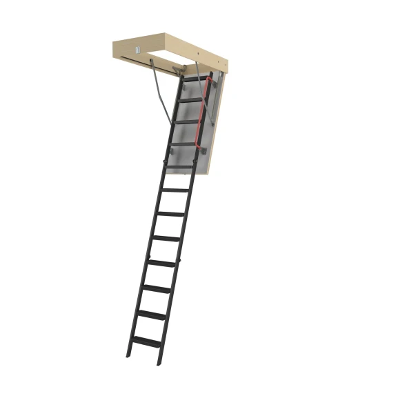Schody strychowe termoizolacyjne Fakro metalowe LMK Komfort1.jpg