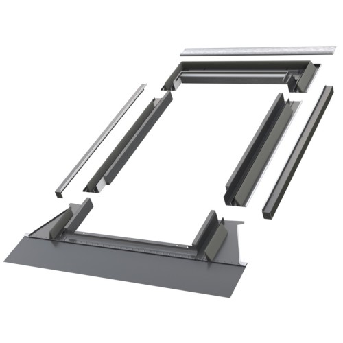 Kołnierz do pokryć wysokoprofilowanych z termoizolacją Fakro EHV-AT Thermo 04 66x118 cm RAL7022.jpg