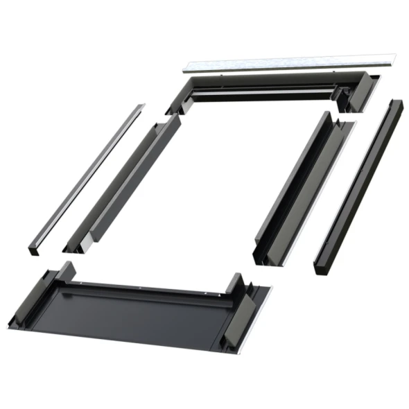 Kołnierz do dachówki płaskiej z termoizolacją Fakro EZV-FT Thermo 06 RAL9005.jpg
