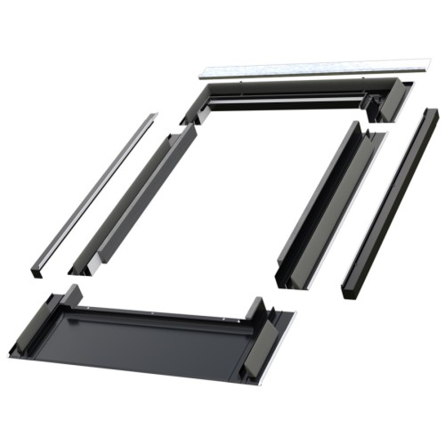 Kołnierz do dachówki płaskiej z termoizolacją Fakro EZV-FT Thermo 06 RAL9005.jpg