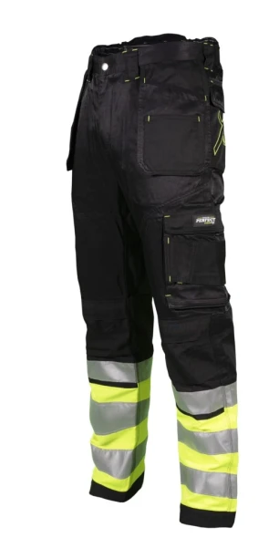 Spodnie robocze do pasa Stalco Perfect Dura Twill X czarny (1).jpg