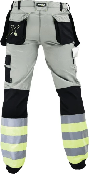 Spodnie robocze do pasa Stalco Perfect Dura Twill X szary (2).jpg