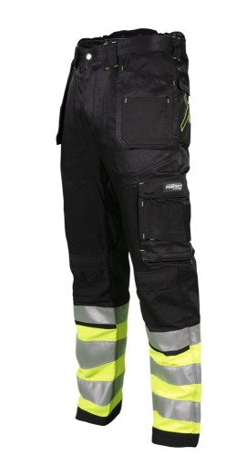 Spodnie robocze do pasa Stalco Perfect Dura Twill X czarny (1).jpg