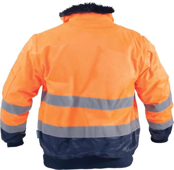 Kurtka ocieplana odblaskowa Stalco Pilot Hi-Vis pomarańczowy (2).jpg