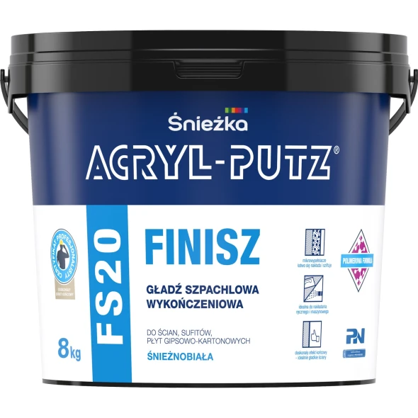 Gładź wykończeniowa Śnieżka Acryl-Putz FS 20 Finisz 8 kg.jpg