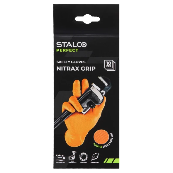 Rękawice robocze Stalco Perfect Nitrax Grip pomarańczowy (4).jpg