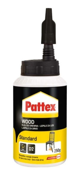 Wysokowydajny supermocny klej do drewna Pattex Standard 250 g.jpg