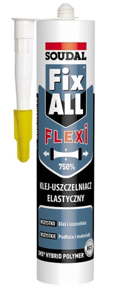 Klej-uszczelniacz elastyczny Soudal Fix All Flexi opak. 290 ml.jpg