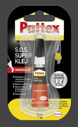 Błyskawiczny klej uniwersalny Pattex SOS Super Klej opak. 3 g.jpg