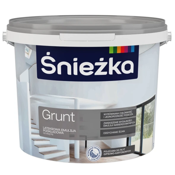 Lateksowa emulsja podkładowa Śnieżka Grunt 3 l biała.jpg