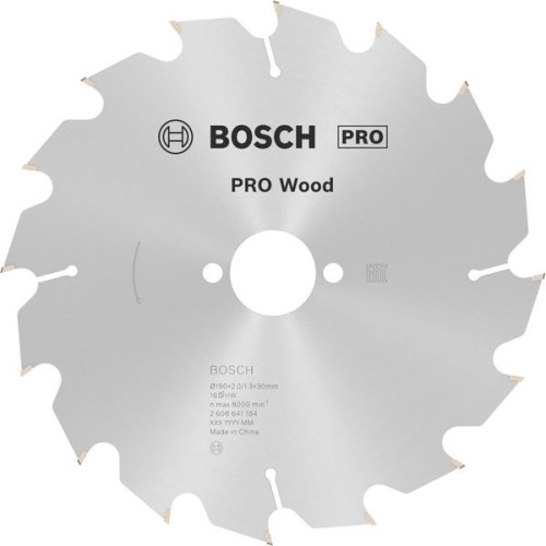 Tarcza tnąca pilarska Bosch H-OPTI 16 zębów 190x2,0x30 mm.jpg