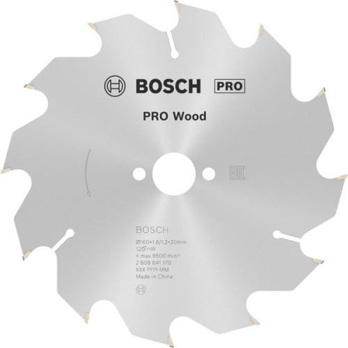 Tarcza tnąca pilarska Bosch Optiline 12 zębów 160x1,8 mm.jpg