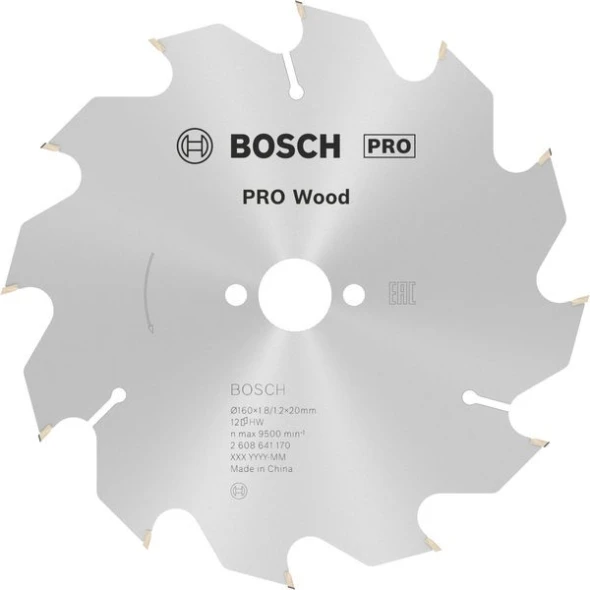 Tarcza tnąca pilarska Bosch Optiline 12 zębów 160x1,8 mm.jpg