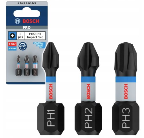 Zestaw bitów Bosch Impact Control PH1_PH2_PH3 25 mm opak. 3 szt..jpg