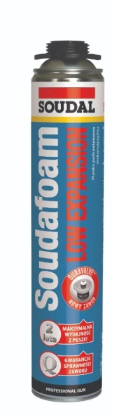 Piana pistoletowa Soudal Soudafoam Low Expansion opak. 750 ml.jpg