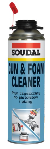 Płyn czyszczący do pistoletów i piany Soudal Gun Foam Cleaner opak. 500 ml.jpg