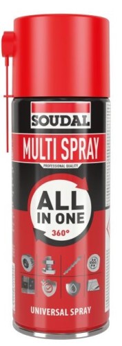 Wielofunkcyjny spray smarująco-zabezpieczający Soudal Multi Spray opak. 400 ml.jpg