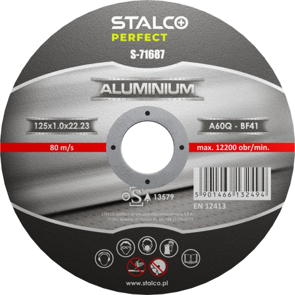 Tarcza tnąca do aluminium Stalco 125x1,0 mm.jpg