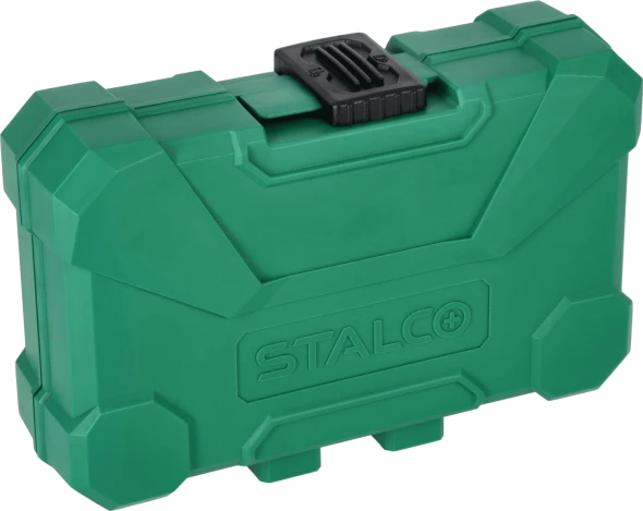 Zestaw bitów ze stali S2 25 mm i 50 mm, nasadek oraz adaptora Stalco opak. 34 elem. 3.jpg