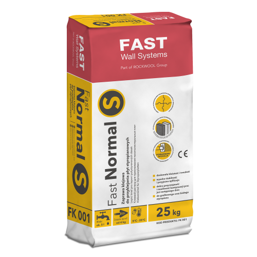 Zaprawa klejowa do styropianu FAST NORMAL S opak. 25 kg