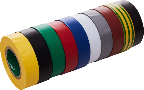 Taśma izolacyjna Stalco 19 mm x 20 m mix kolorów.jpg