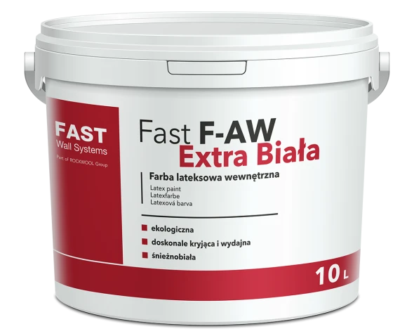 farba lateksowa FAST F-AW Extra Biała wewnętrzna opak. 10 l.png