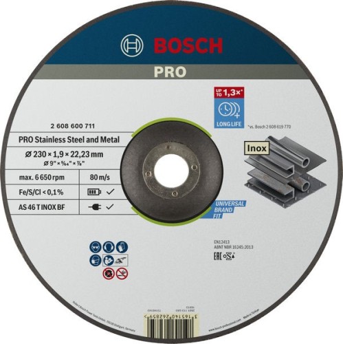 Tarcza tnąca uniwersalna Bosch Rapido 230x1,9 mm.jpg