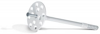 Kołek do wełny Rawlplug trzepień metalowy.jpg