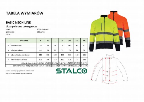 Bluza polarowa Stalco Basic Neon Line.jpg