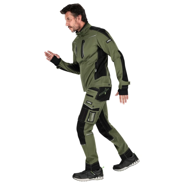 Bluza robocza Stalco Perfect Stretch Line oliwkowy (7).jpg