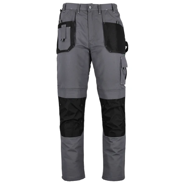 Spodnie robocze do pasa Stalco Winter Basic Line szary.jpg