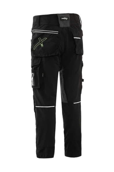 Spodnie robocze do pasa Stalco Perfect Stretch Line czarny (2).jpg