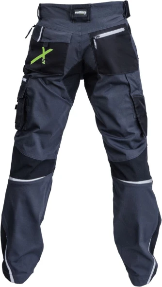 Spodnie robocze do pasa Stalco Perfect Professional Flex Line szary (2).jpg