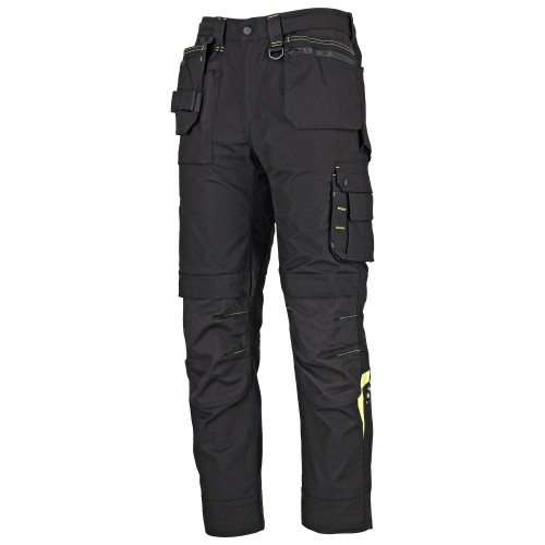 Spodnie robocze do pasa Stalco Perfect Canvas czarny (1).jpg
