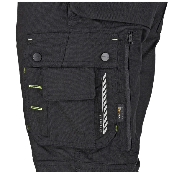 Spodnie robocze do pasa Stalco Perfect Canvas czarny (1).jpg