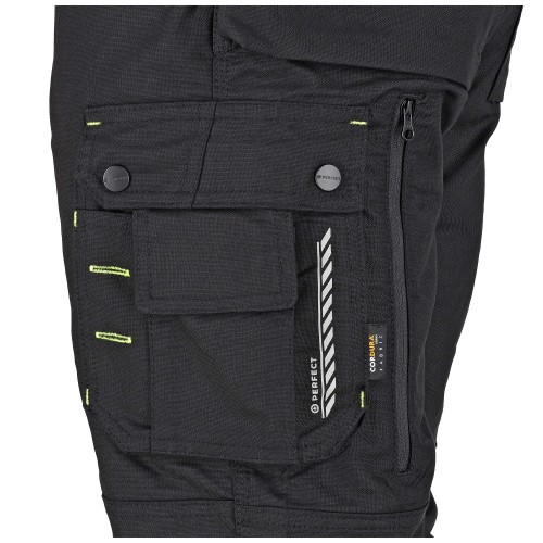 Spodnie robocze do pasa Stalco Perfect Canvas czarny (1).jpg
