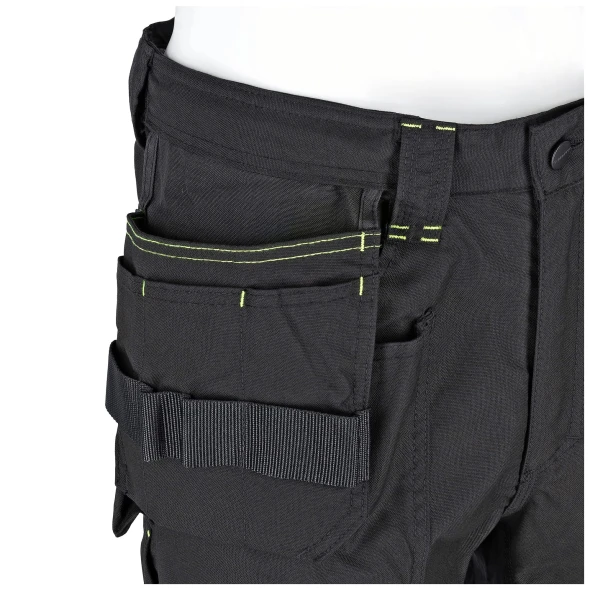 Spodnie robocze do pasa Stalco Perfect Canvas czarny (8).jpg