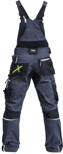 Spodnie robocze ogrodniczki Stalco Perfect Professional Flex Line szary (2).jpg