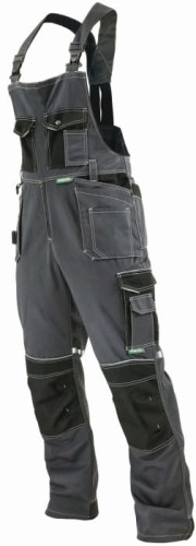 Spodnie robocze ogrodniczki Stalco Allround Line szary (1).jpg