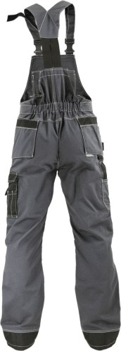Spodnie robocze ogrodniczki Stalco Allround Line szary (2).jpg