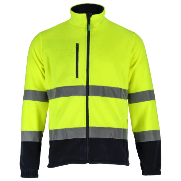 Bluza polarowa Stalco Basic Neon Line żółty.jpg