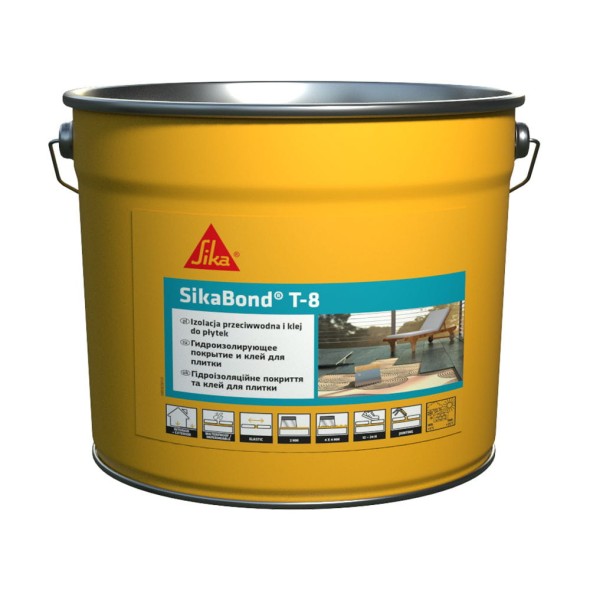 Elastyczny materiał do klejenia płytek i wykonywania izolacji przeciwwodnej Sikabond T-8.jpg