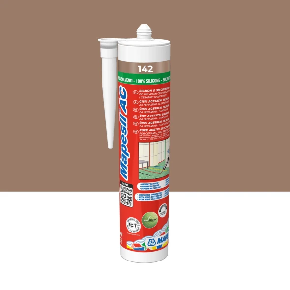 Silikon sanitarny Mapei Mapesil 142 opak. 310 ml brąz.jpg