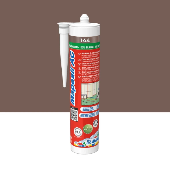 Silikon sanitarny Mapei Mapesil 144 opak. 310 ml czekolada.jpg