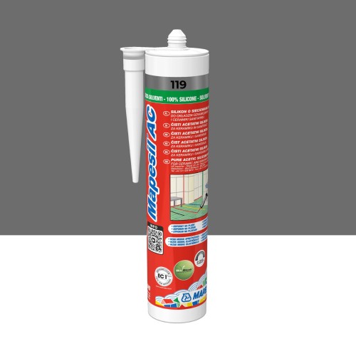 Silikon sanitarny Mapei Mapesil 119 opak. 310 ml londyński szary.jpg