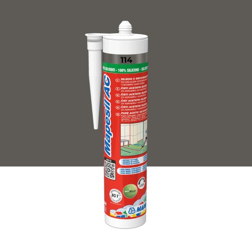Silikon sanitarny Mapei Mapesil 114 opak. 310 ml antracyt.jpg