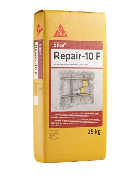 Zabezpieczenie antykorozyjne zbrojenia i warstwa sczepna Sika Repair-10 F opak. 25 kg.jpg